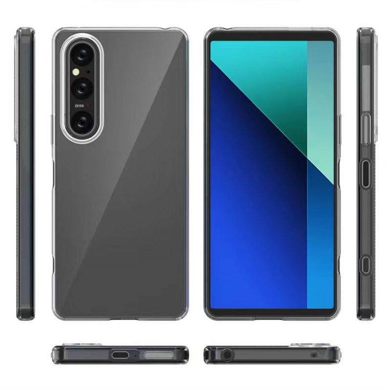 For Sony Xperia 1 VI Case Soft TPU Watermark-Free Transparent Phone Cover For Sony Xperia 1 VI Case Soft TPU Watermark-Free Transparent Phone Cover